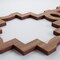 Ekena Millwork Extra Small Cordova Decorative Fretwork Wood Wall Panels, Walnut, 11 1/8"W x 7 3/8"H x 3/8"T WALW08X08X0375CRVWA - alternate 3